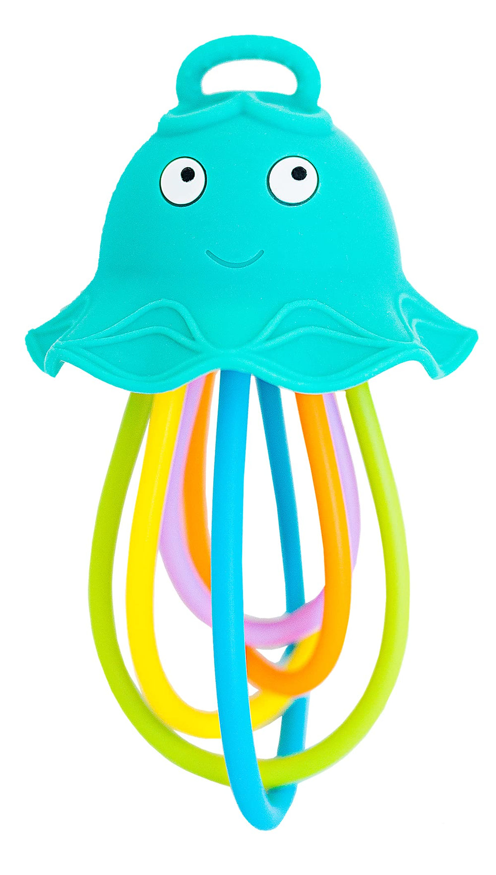 Baby Banana Lil' Squish Jellyfish head texture for teething relief