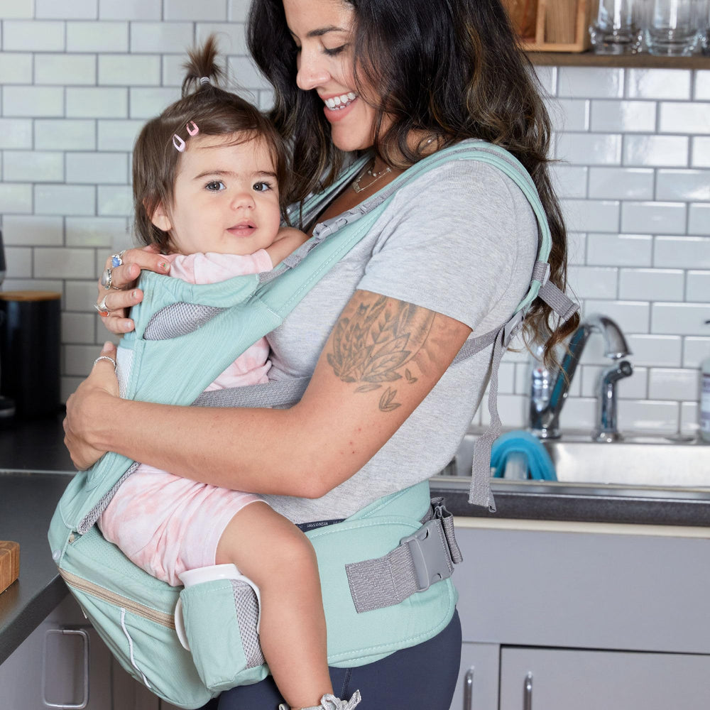 Baby Bells Ring 3D-memory-cotton-stool adds supportive comfort.