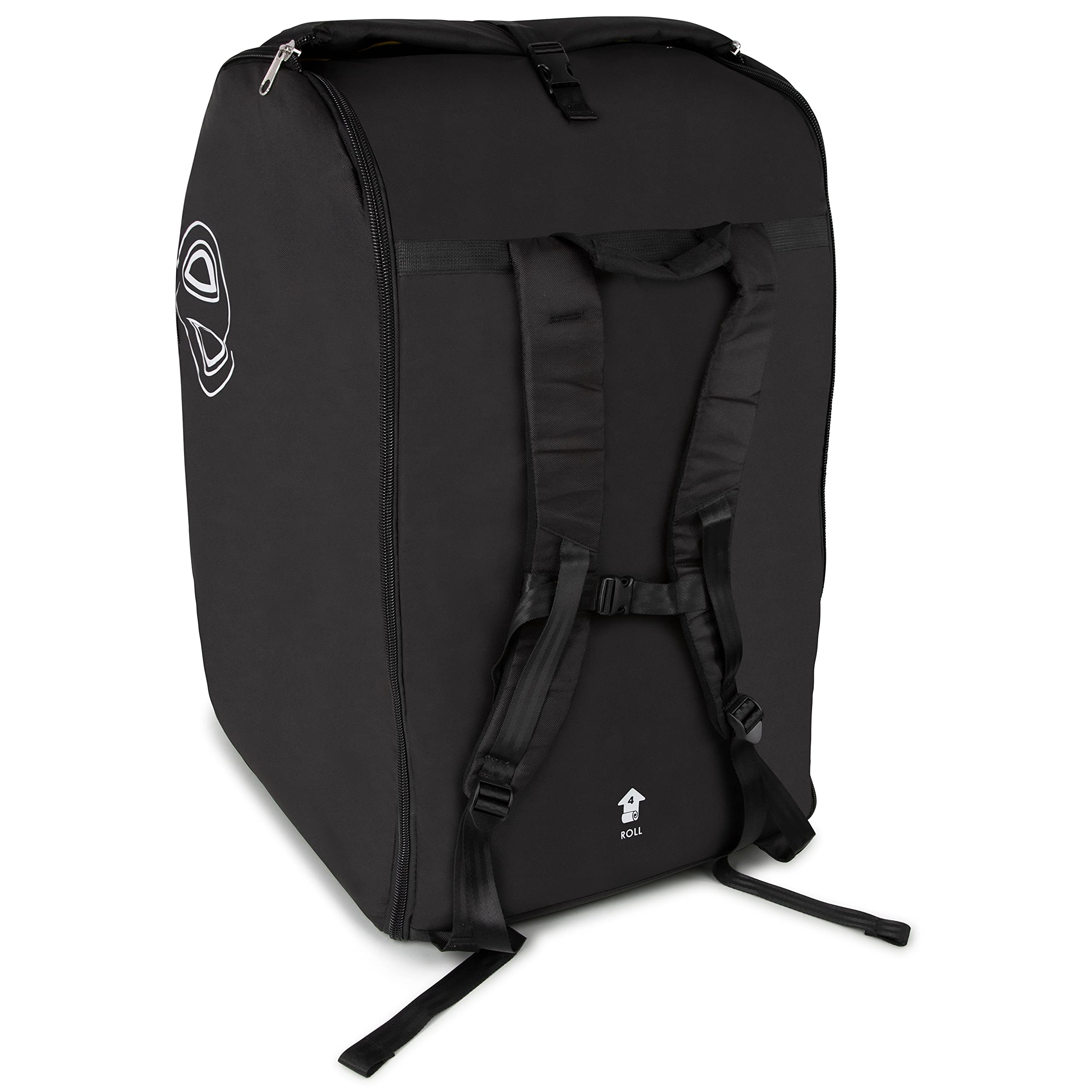 Gate-check ready travel bag for flights, by Baby & Beyond.