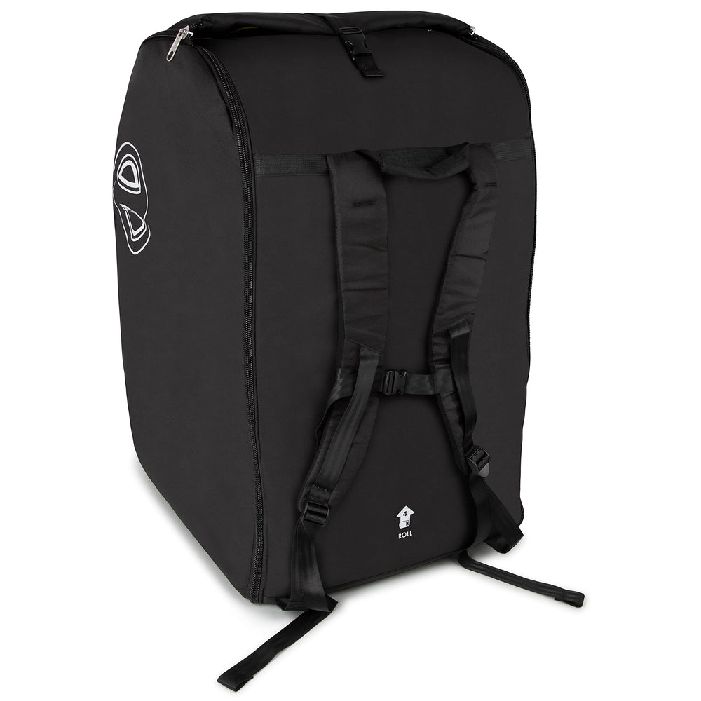 Gate-check ready travel bag for flights, by Baby & Beyond.