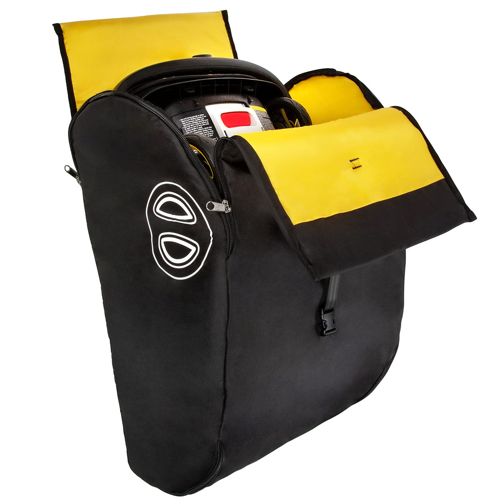 Baby & Beyond travel bag made with ripstop fabric for durability.