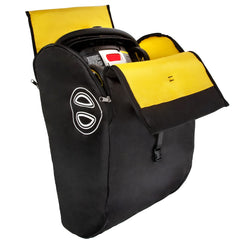 Baby & Beyond travel bag made with ripstop fabric for durability.