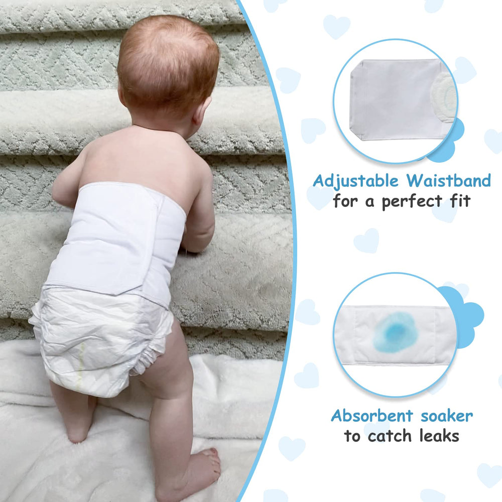 Ostomy wrap for 18–21 inch waists adapts as children grow.