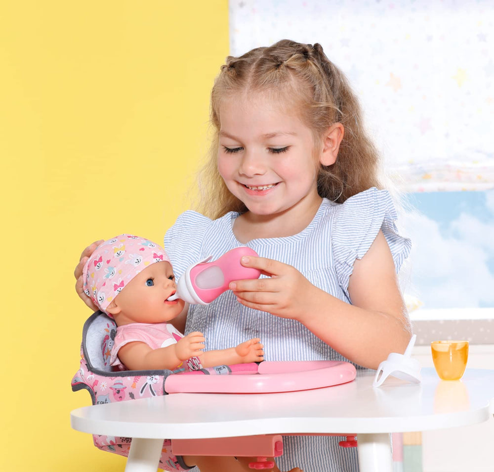 Baby Born Interact doll lying down ready for cuddle