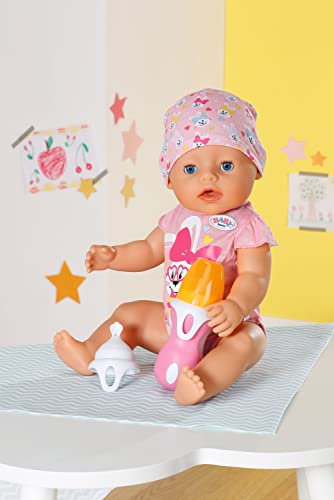Baby Born Interact face close-up showcases eyes and expression