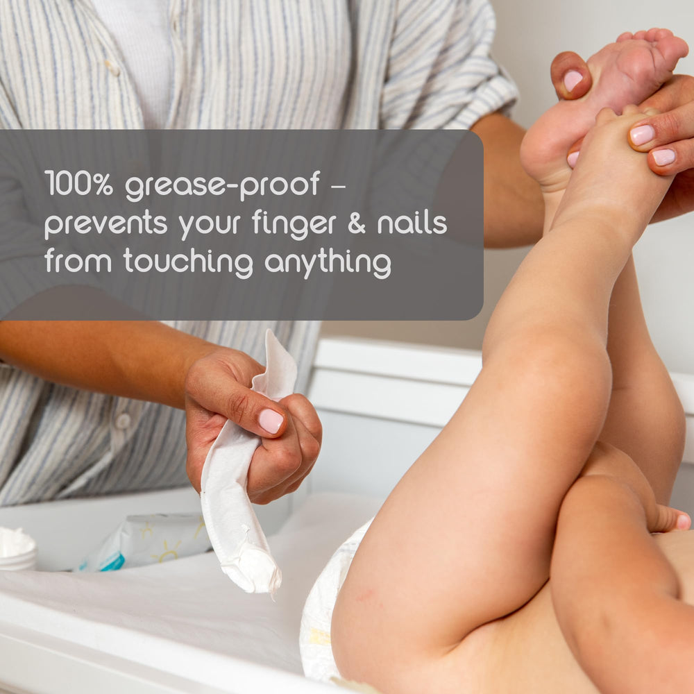 Resealable packaging keeps Finger Shields organized and travel-ready.