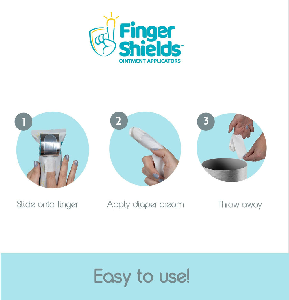 Eco-friendly packaging reduces waste with Finger Shields.