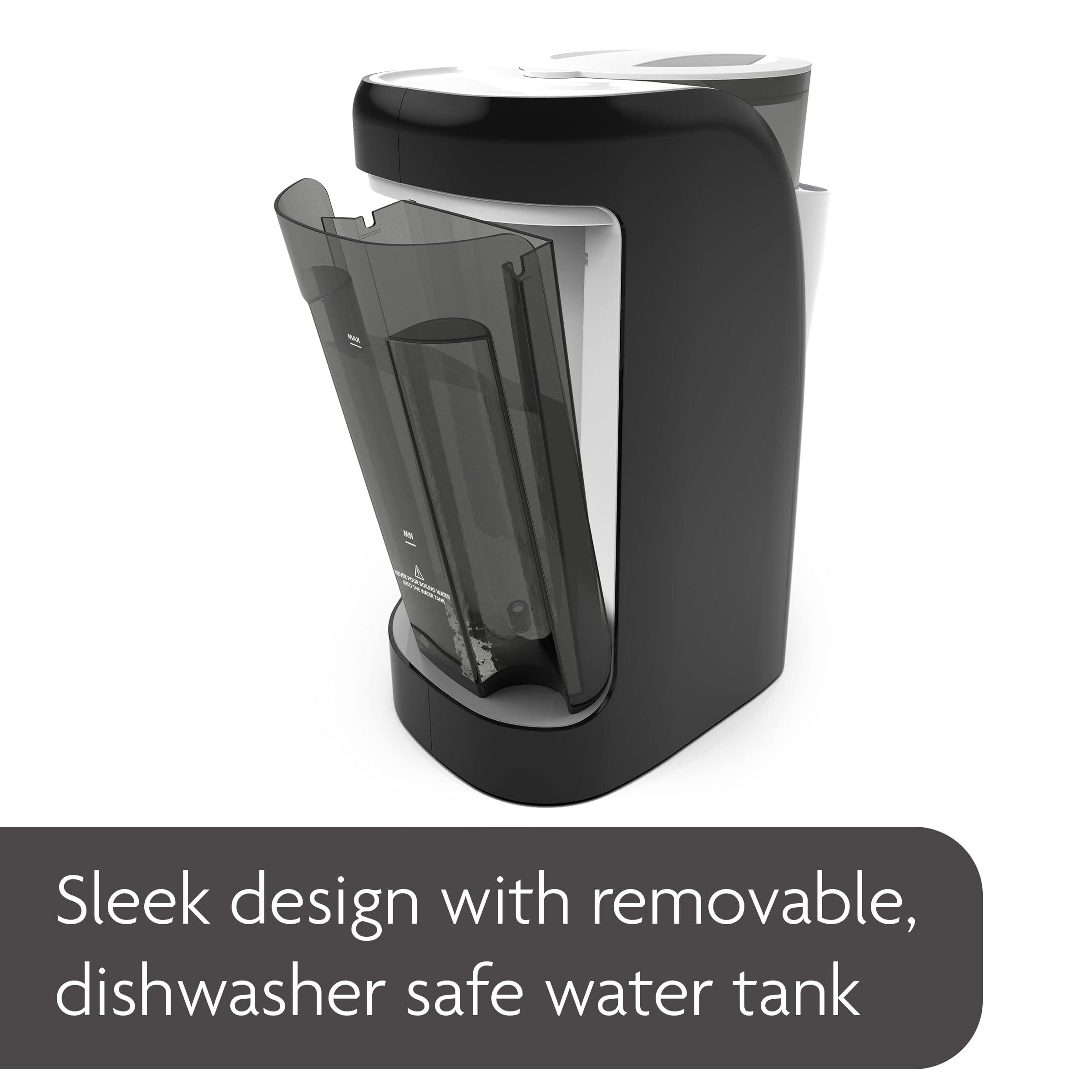 Baby Brezza Formula Pro Advanced powder container emphasizes hygienic, airtight storage