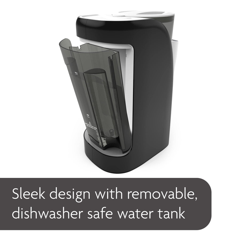 Baby Brezza Formula Pro Advanced powder container emphasizes hygienic, airtight storage