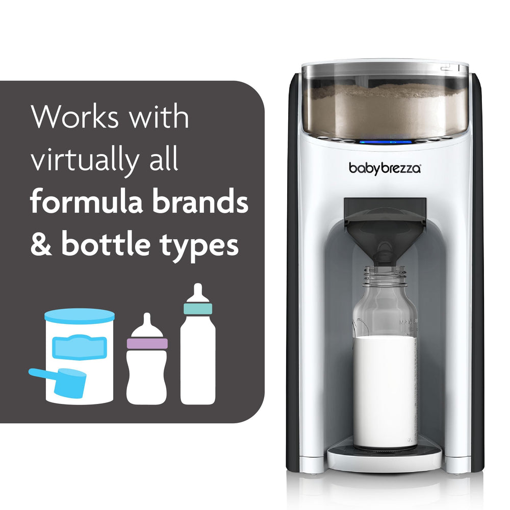 Baby Brezza Formula Pro Advanced temperature settings ready for ideal warmth
