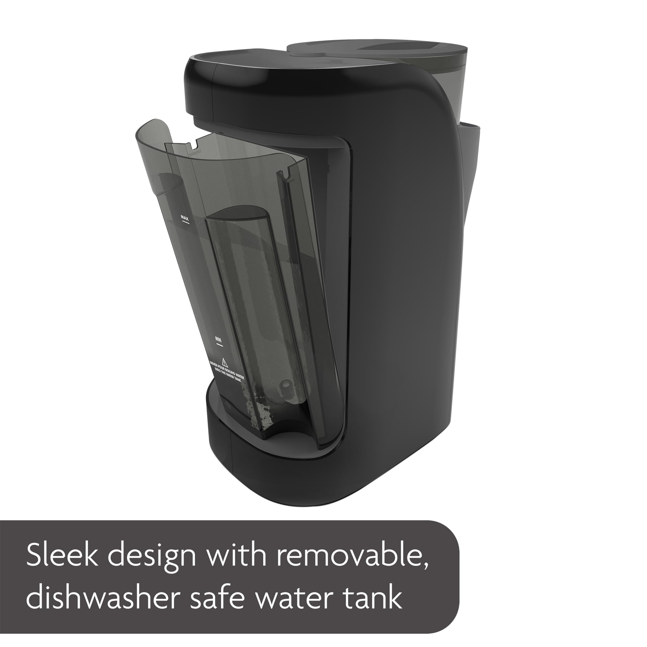 Baby Brezza Formula Pro Advanced universal compatibility with brands and bottle sizes.