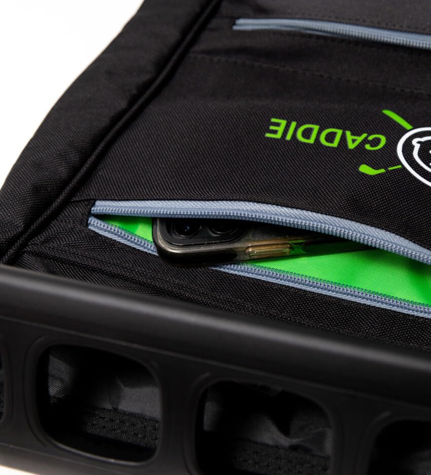 Baby Caddie organizes pockets hold balls, tees, gloves, and accessories.