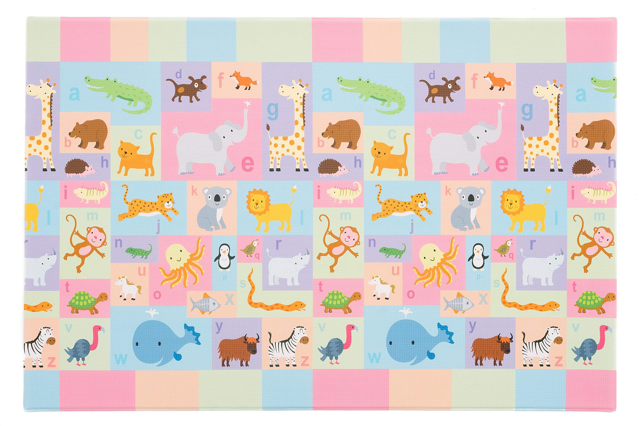Baby Care Play Mat Edge Softness highlights cushioned edges for safer crawls.