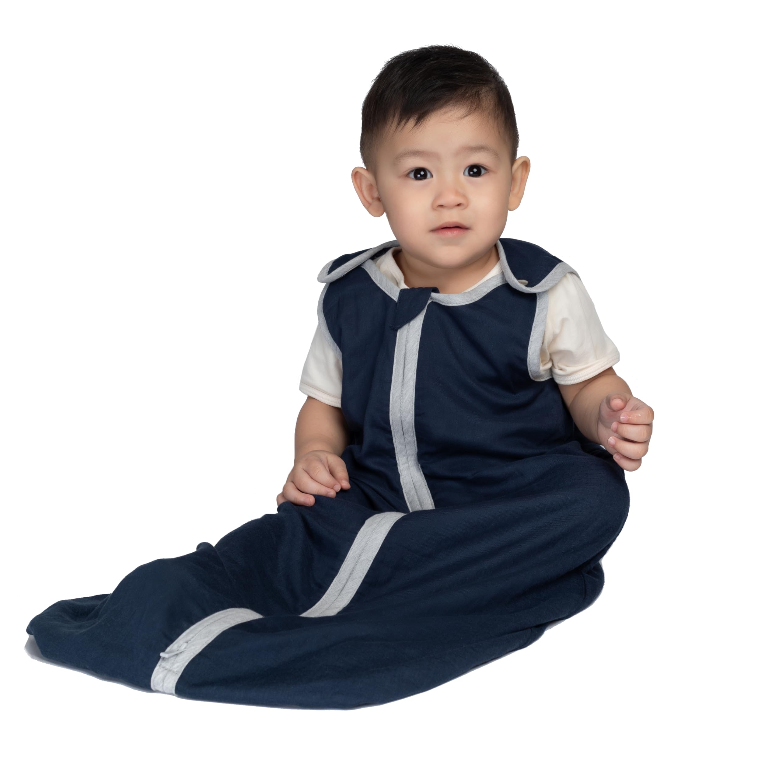 baby deedee Sleep Nest Air fabric close-up, breathable bamboo-cotton blend for comfort