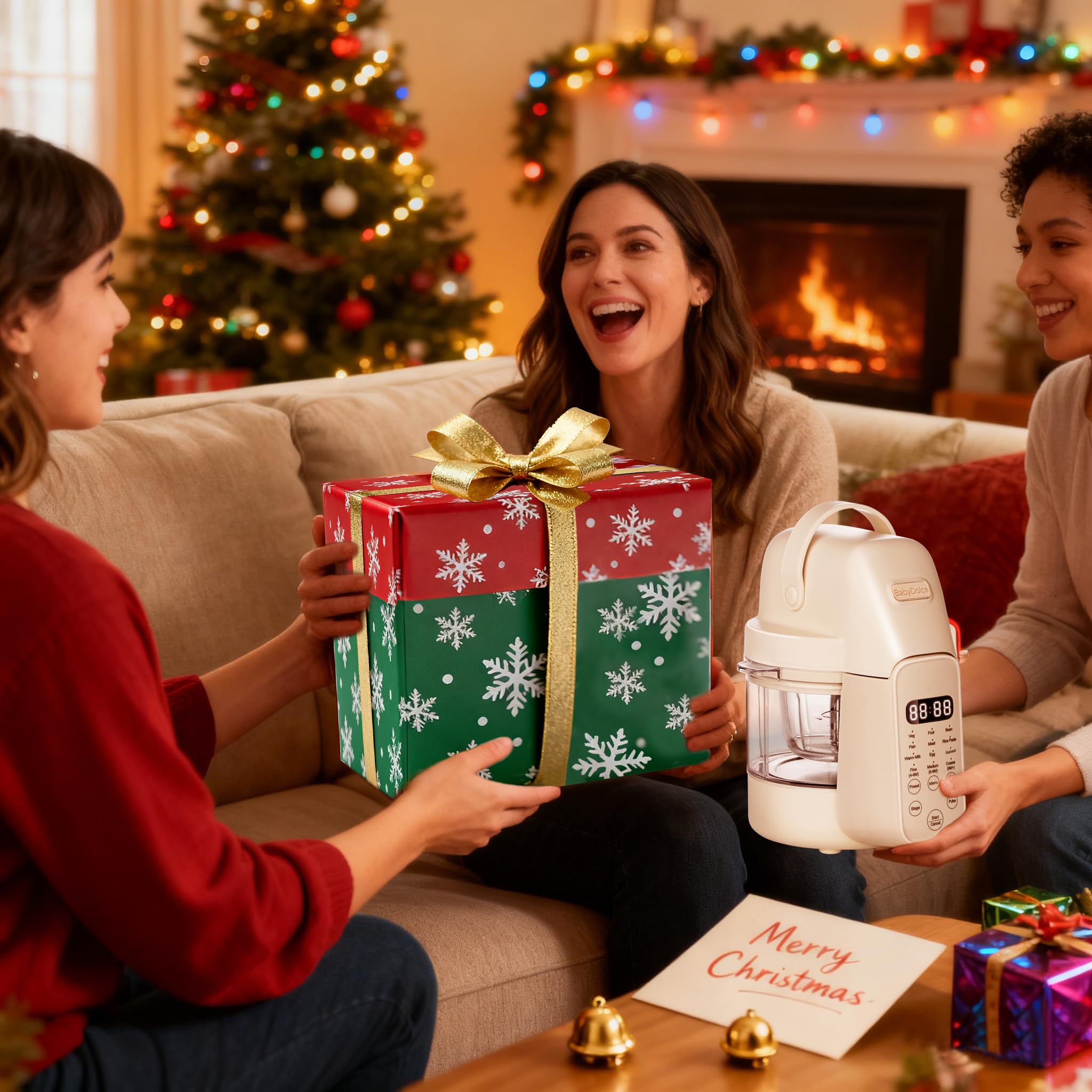Baby Dolce gift-ready packaging makes a thoughtful present for baby showers and holidays