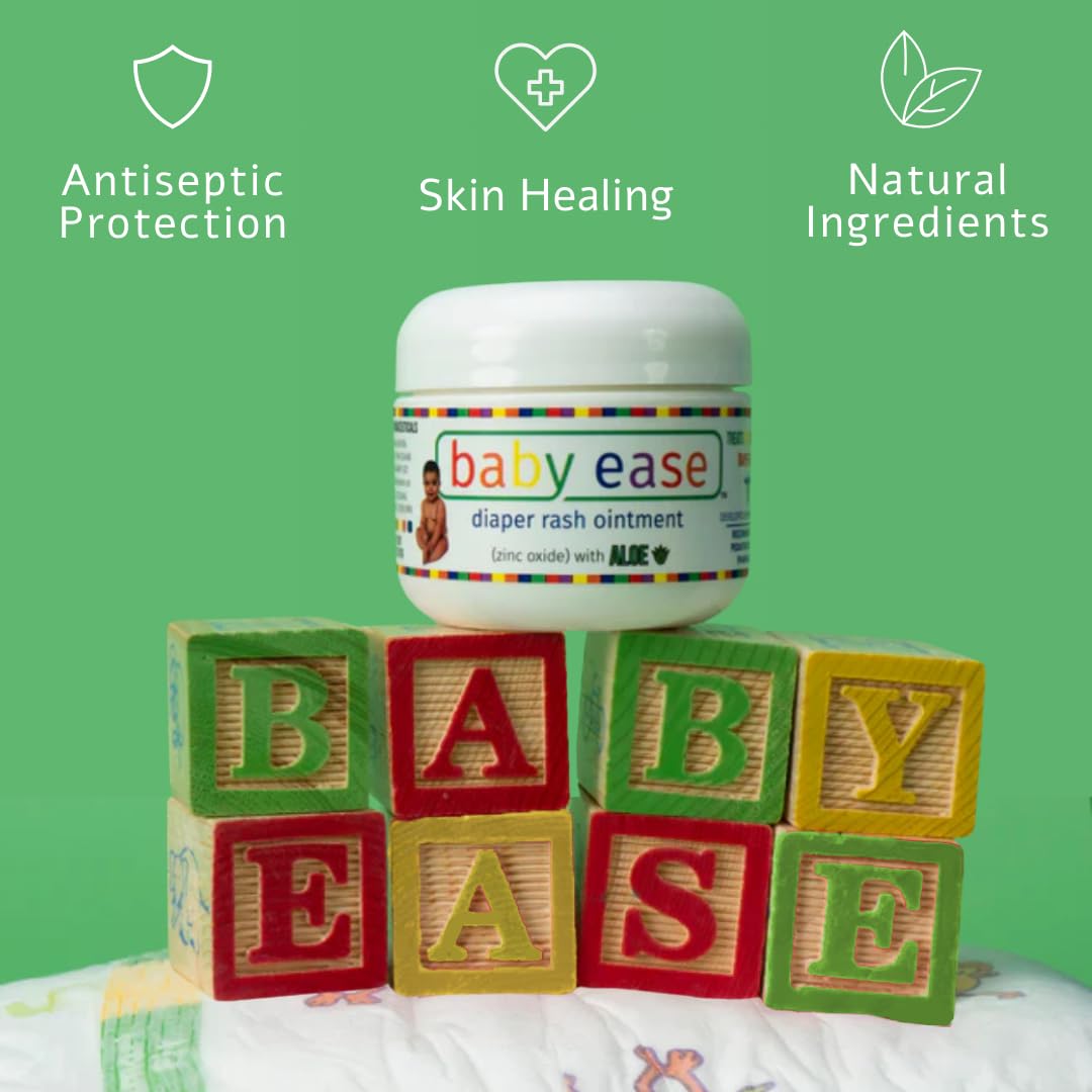 BabyEase hypoallergenic label indicates a gentle formula for newborns.