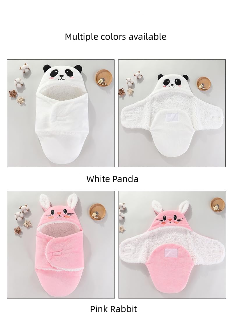 Baby Embrace swaddle blanket nursery setting conveys calm, comfortable sleep space