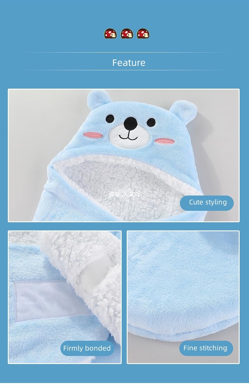 Baby Embrace swaddle blanket wrapped baby demonstrating secure, cozy swaddle