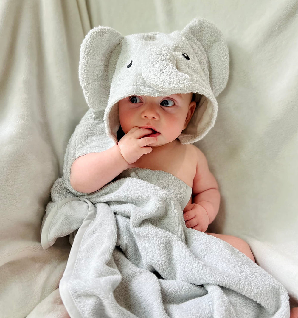 Towel ready for beach or pool use by Baby Essentials