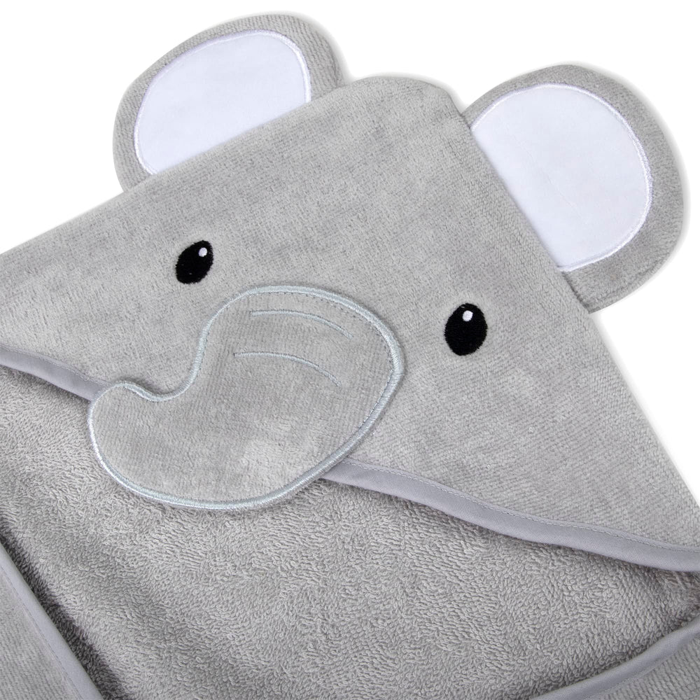 Close-up of cotton terry texture on Baby Essentials towel