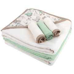 Baby Essentials hooded towel 30x26 inches ideal for quick drying after bath