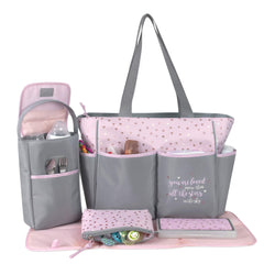 Baby Essentials insulated bottle holder preserves temperature for quick feeding during trips.