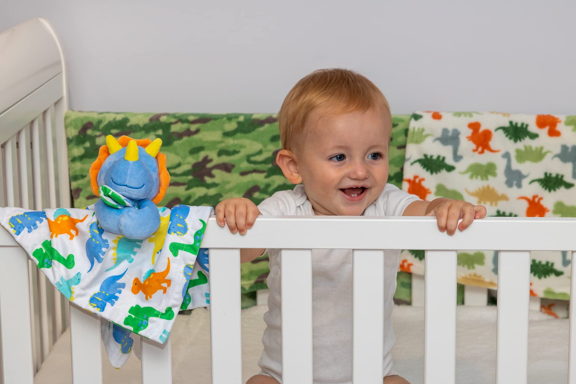 Baby Essentials Minky Puppy Pal invites gentle snuggles and imaginative play.