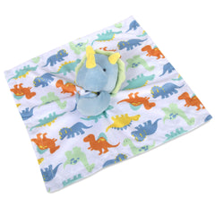Baby Essentials Minky Snowcap Bear snuggler provides plush comfort during nap or play.