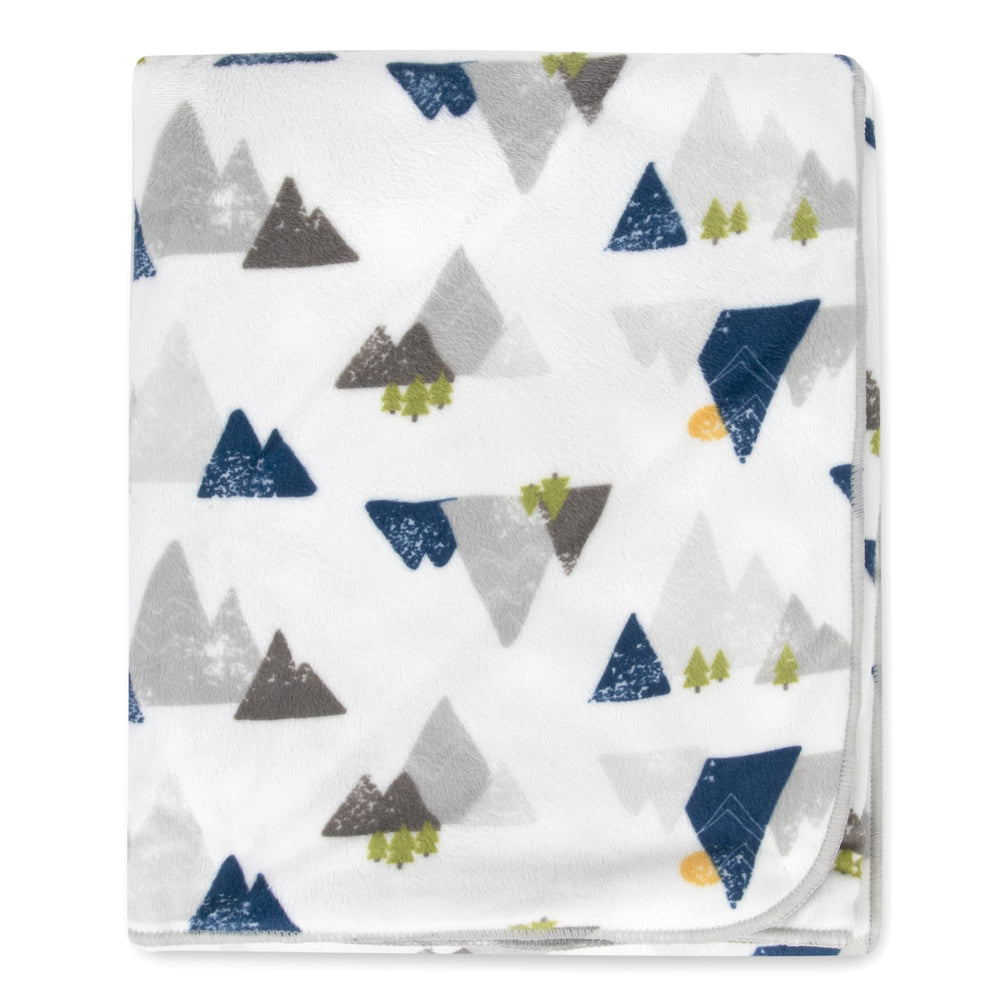 Baby Essentials Sherpa blanket arrows reverse offers versatile nursery styling
