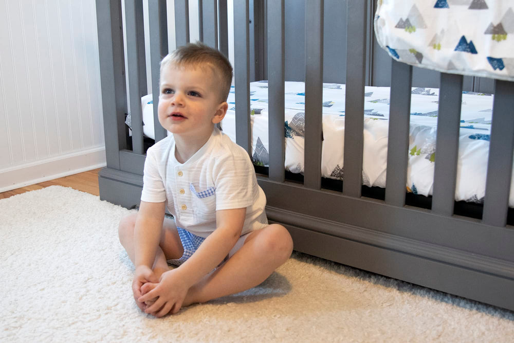 Baby Essentials Sherpa blanket swaddle-friendly for calm, cozy sleep