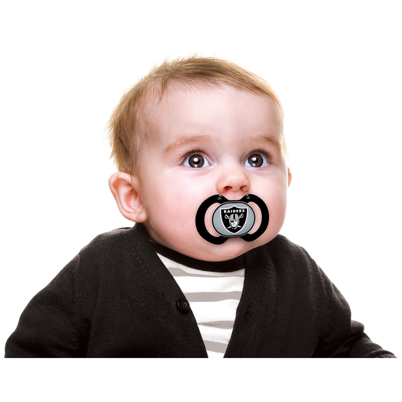 Baby Fanatic orthodontic nipple pacifier designed for gentle mouth comfort