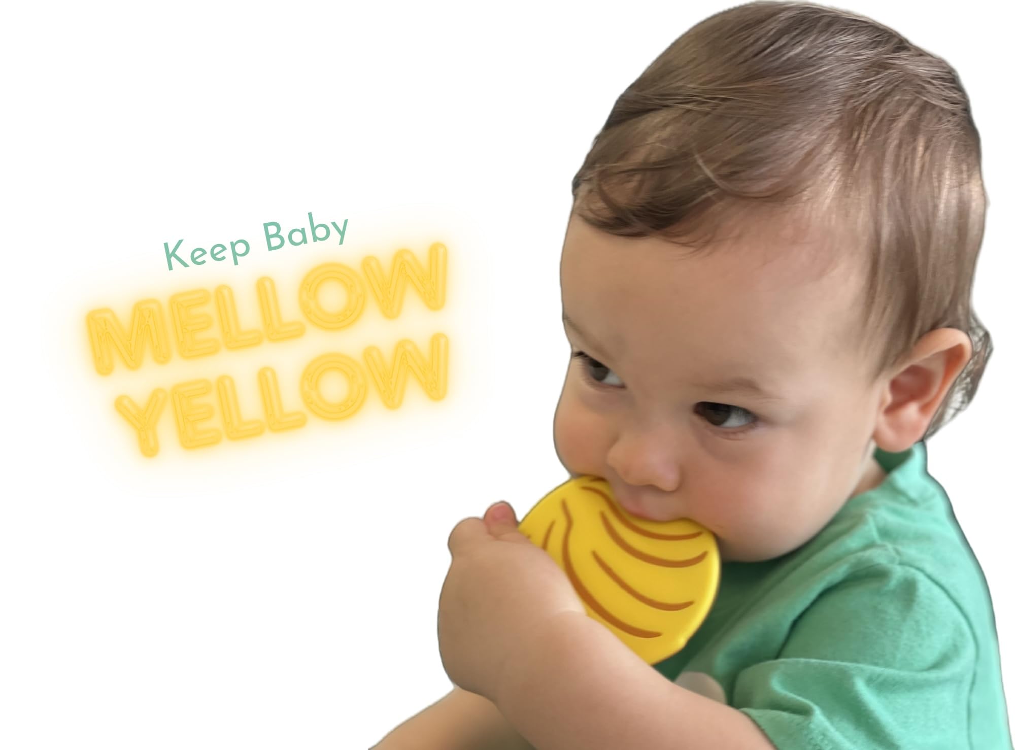Baby Fiesta dishwasher-safe teether is easy to clean and sterilize.