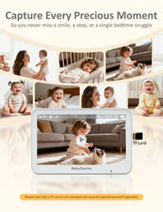 Baby Ganibs wifi-free monitor with private, reliable connection
