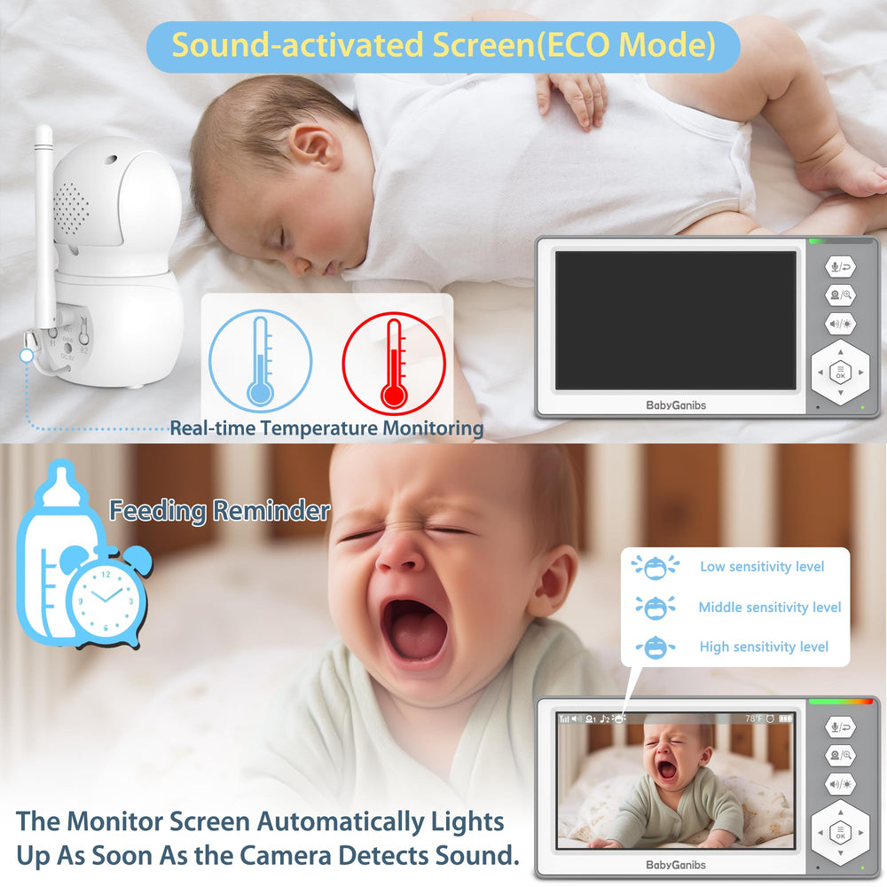 Baby Ganibs lullaby feature supports soothing bedtime routines