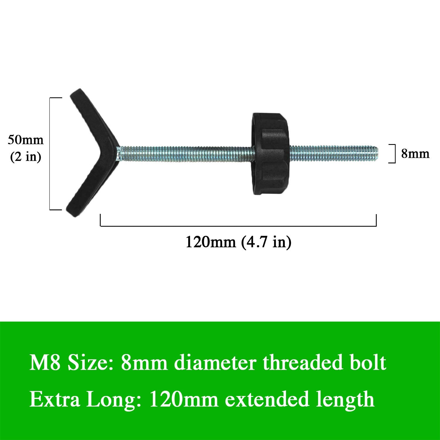 Baby Gate Guru black 8mm spindle blends with dark gates.