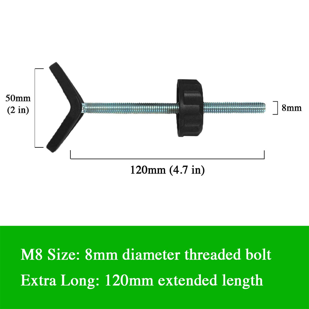 Baby Gate Guru black 8mm spindle blends with dark gates.