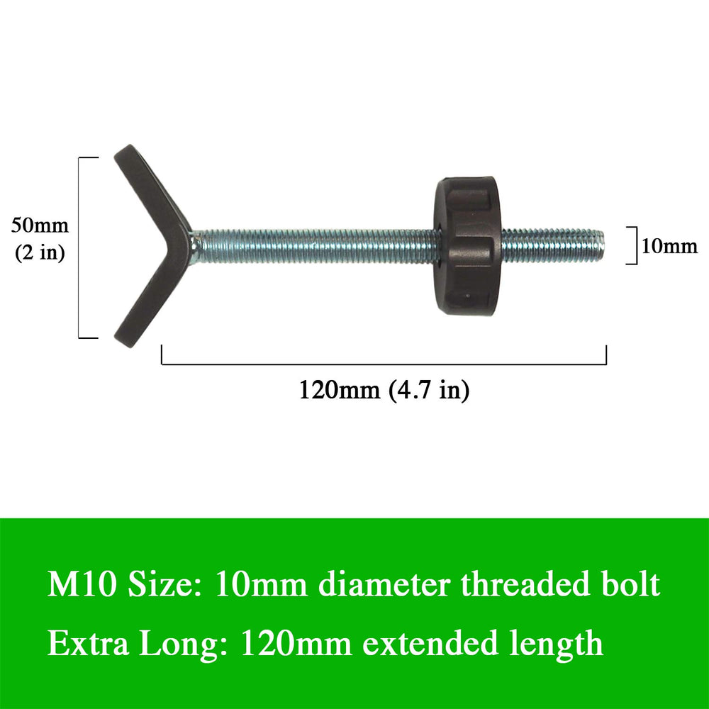 Bronze finish on Baby Gate Guru rod complements bronze or black gates