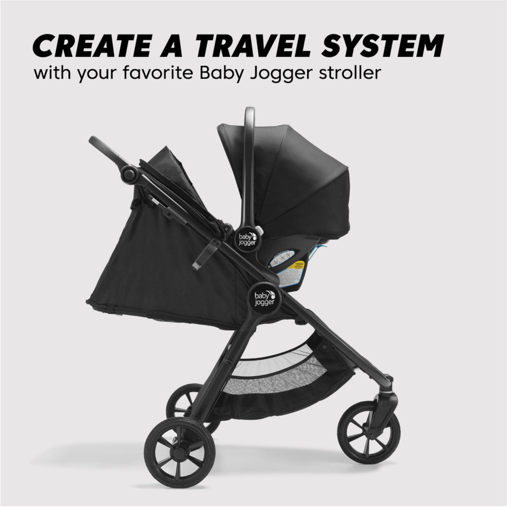 Baby Jogger City GO 2 taxi-safe belt path usage during rideshare.