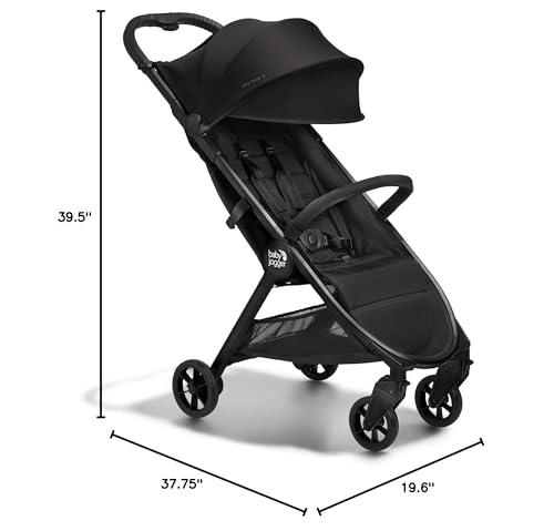 City Tour 2 Eco Black durable tires with locking front-swivel wheels