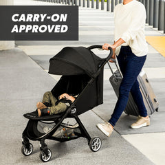 Baby Jogger City Tour 2 one-step fold with auto-lock for quick packing.