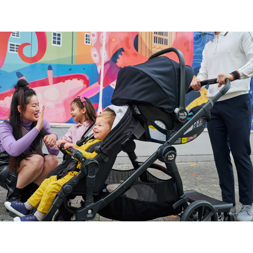 Baby Jogger Glider Board compatible with City Tour LUX for extended strolls.