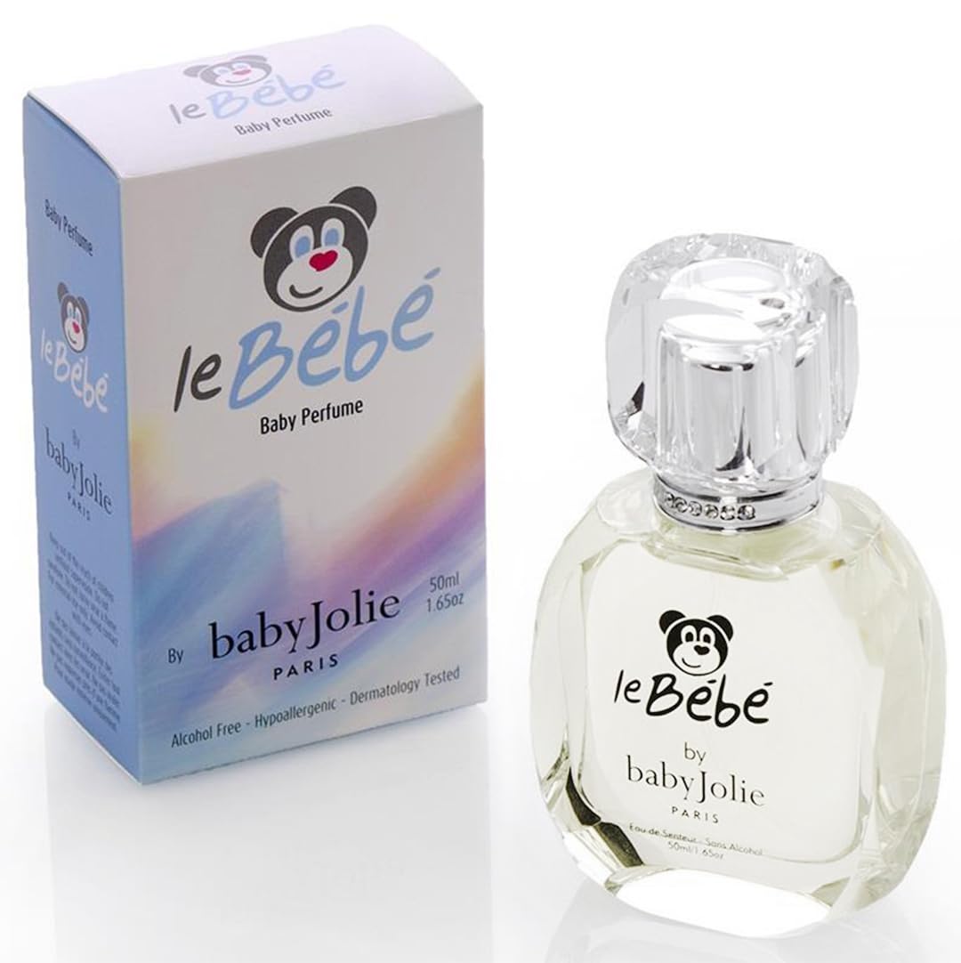 Baby Jolie Le Bebe perfume bottle closeup for daily gentle fragrance.