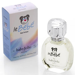 Baby Jolie Le Bebe perfume bottle closeup for daily gentle fragrance.