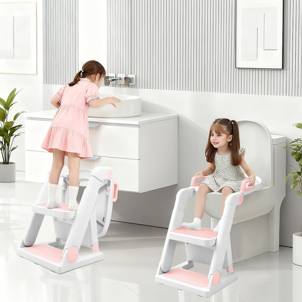 BABY JOYCE toddler potty with anti-slip base for stable use.