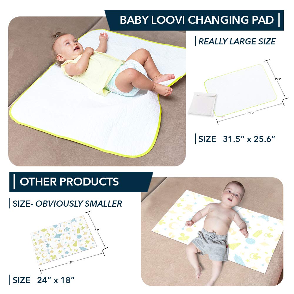 Easy-clean surface ideal for quick wipe-down after messy diaper changes.