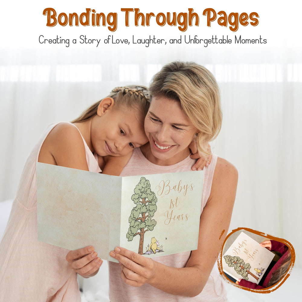 Baby Louise classic theme graphics evoke nostalgic charm in a modern keepsake.