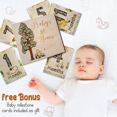 Baby Louise hardcover with spiral binding offers durable pages for milestones.