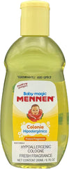 Baby Magic by Mennen set pictured in morning routine encouraging easy daily use.