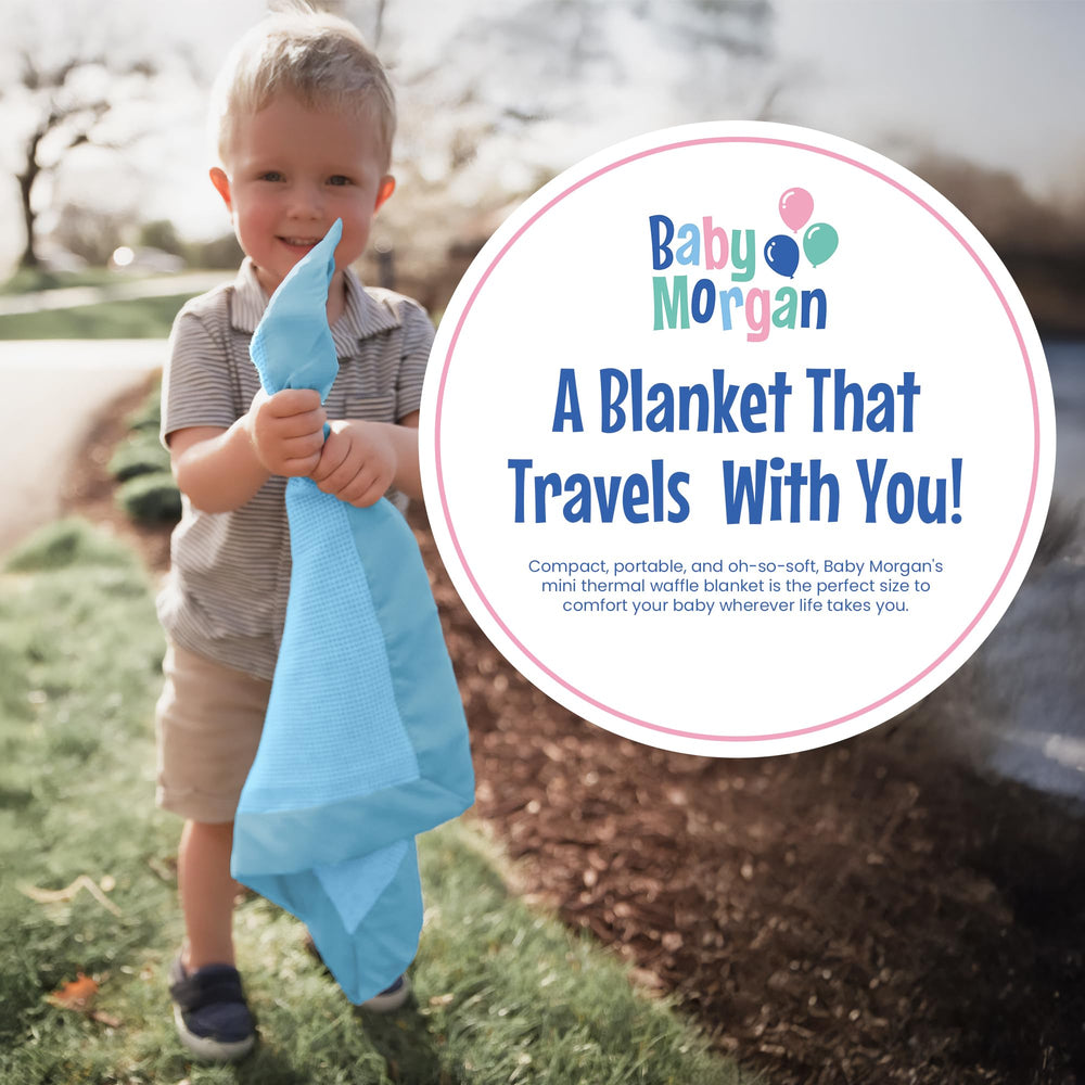 Compact 18x20 inch size ideal for on-the-go babies and nursery corners.