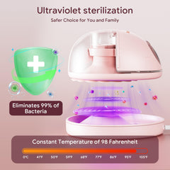Baby Nestling quiet operation for peaceful pumping during naps and late-night feeds